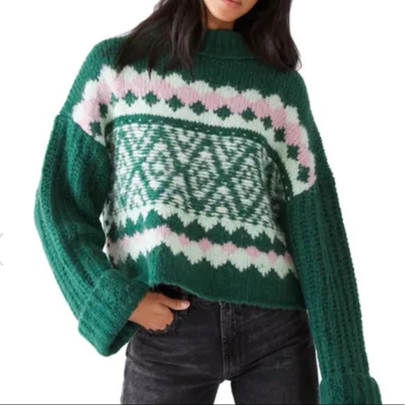 NWT Free People Alpine Sweater - Picture 2 of 6